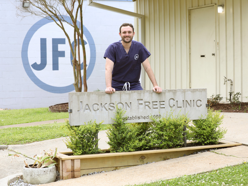 Looking back on his four years at UMMC, senior medical student JoJo Dodd says working with the Jackson Free Clinic has been one of his most fulfilling experiences during his time here.
